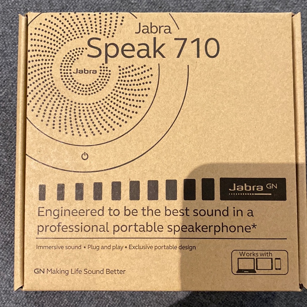 NWOT - Speakerphone Jabra 710 professional portable speakerphone